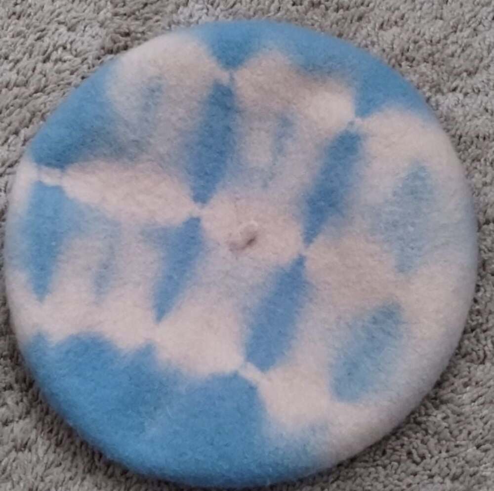 Free People Tie-Dye Wool Blend Beret Hat